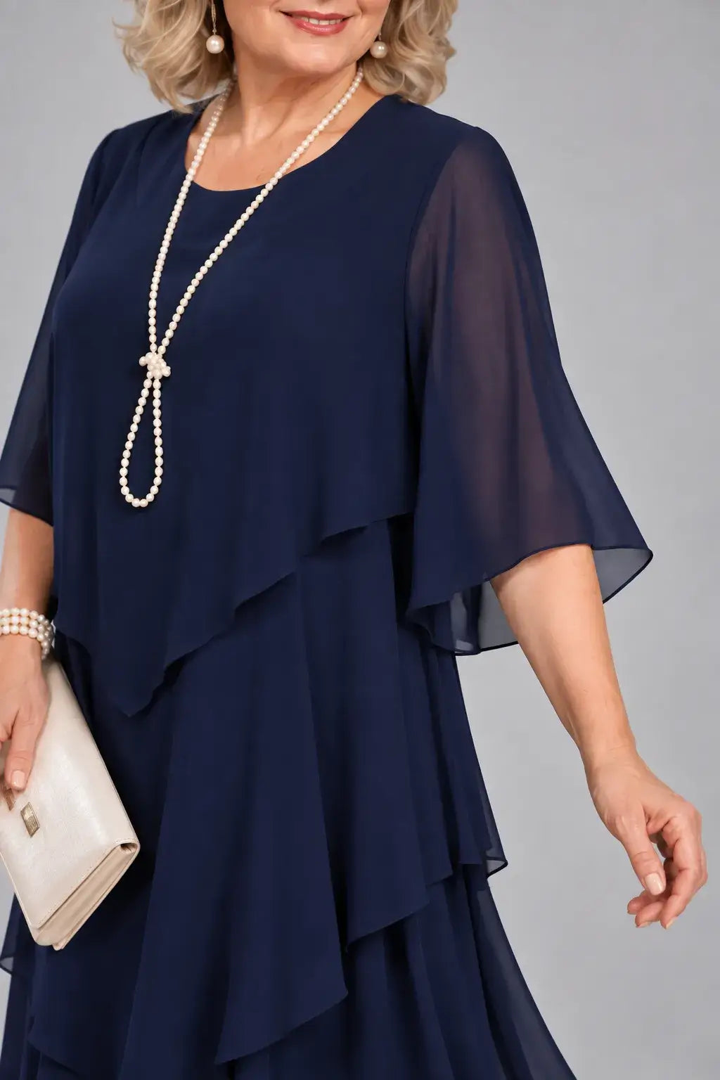 Mirella | Vestido de Gasa Fluida