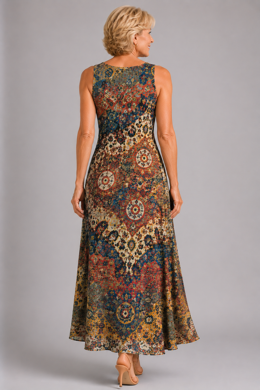 Cecilia | Vestido Bohemio Sin Mangas