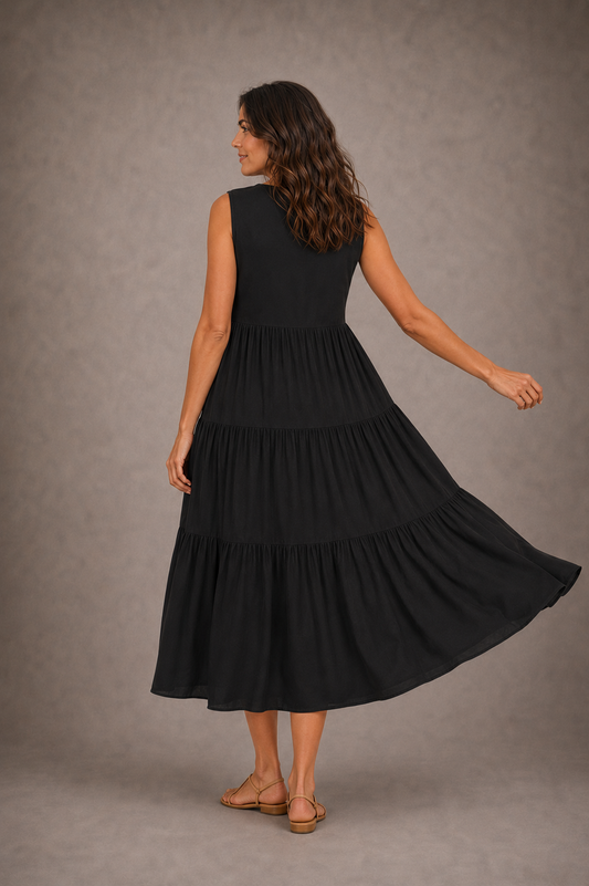 Isabella | Vestido casual sin mangas