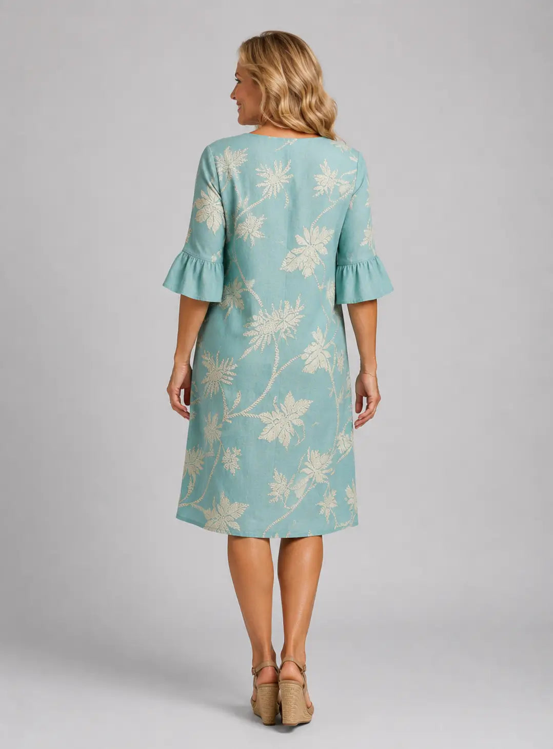 Élodie | Vestido Estampado Vintage