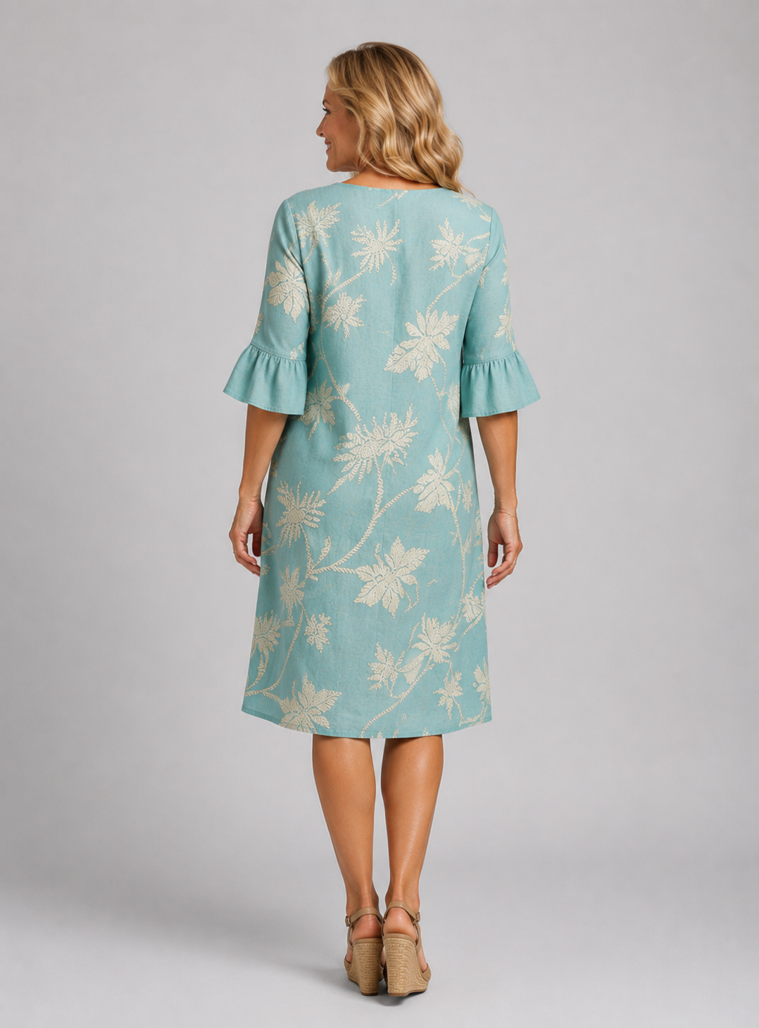 Élodie | Vestido Estampado Vintage