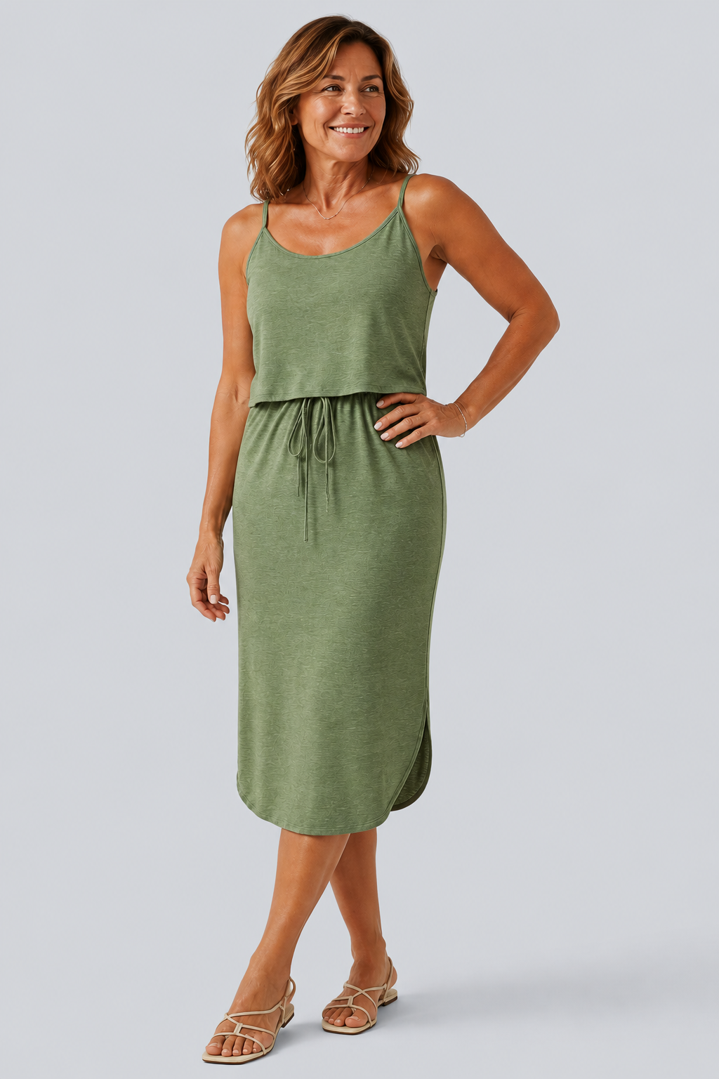 Ariel | Vestido Midi Corte Holgado