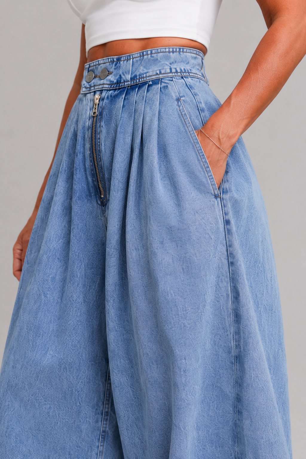 Alma | Pantalón Denim Casual