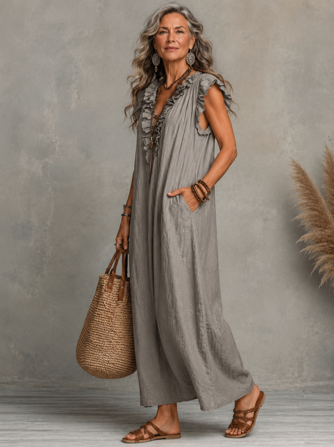 Grazia | Vestido Largo Estilo Bohemio