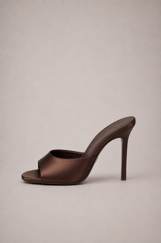 Sandalias Mule de Tacón Alto