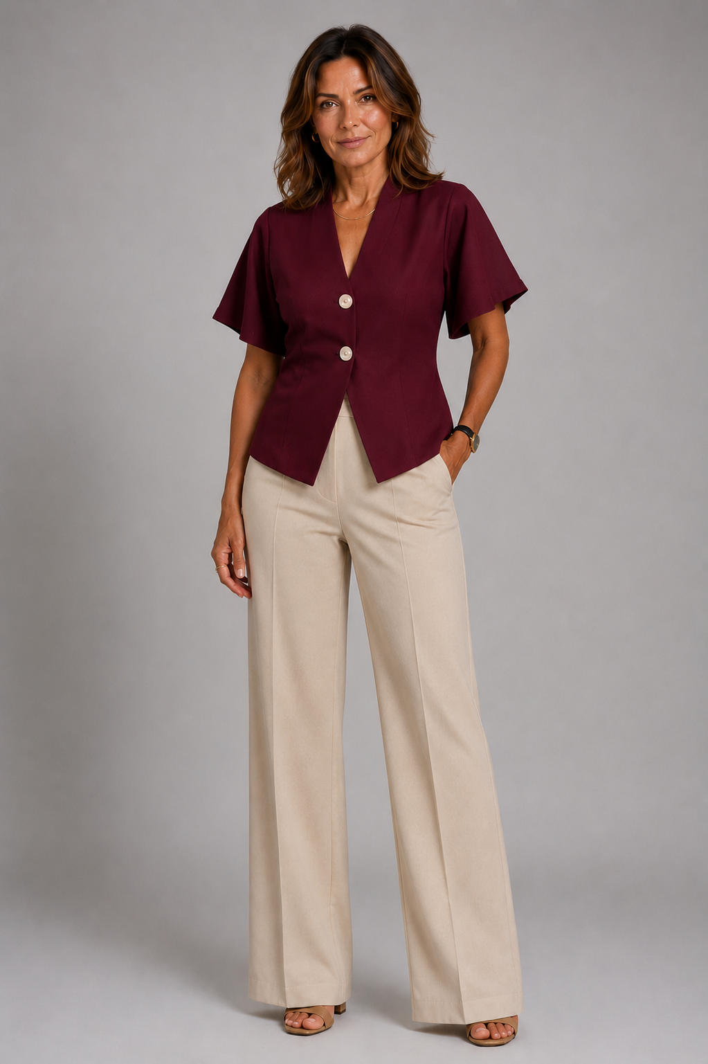 Rossella | Camisa Cuello V