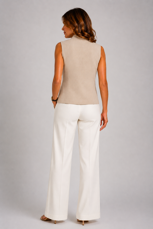 Fiorella | Chaleco Cuello Alto