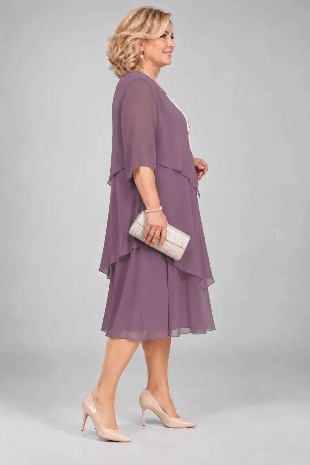 Mirella | Vestido de Gasa Fluida