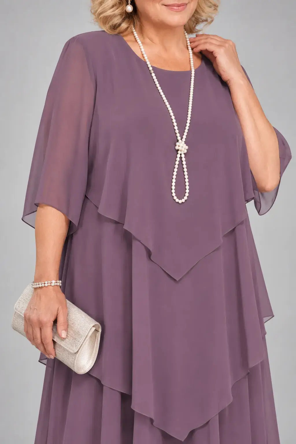 Mirella | Vestido de Gasa Fluida