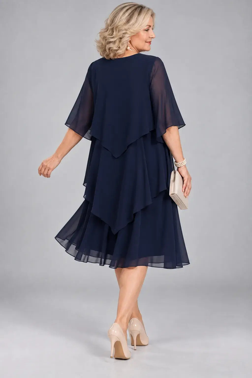 Mirella | Vestido de Gasa Fluida