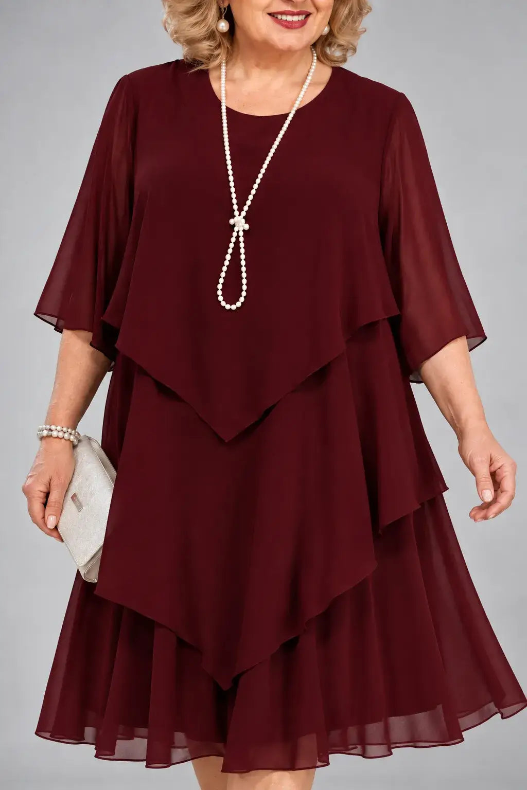 Mirella | Vestido de Gasa Fluida