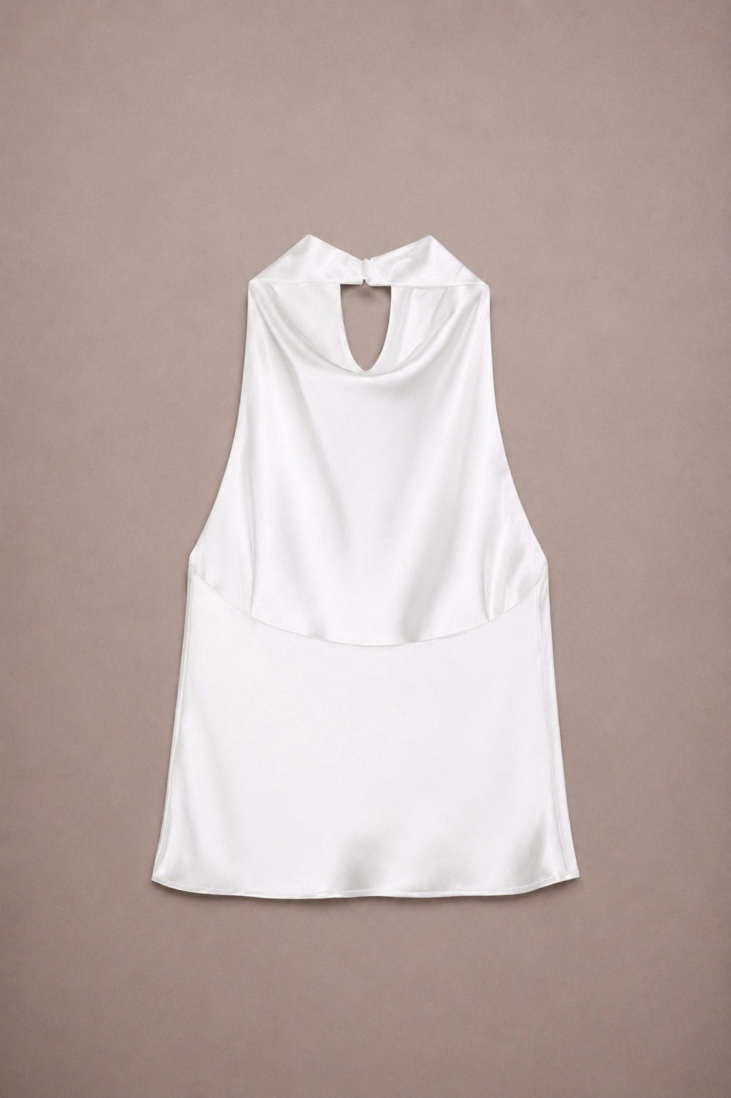 Top Halter Satinado