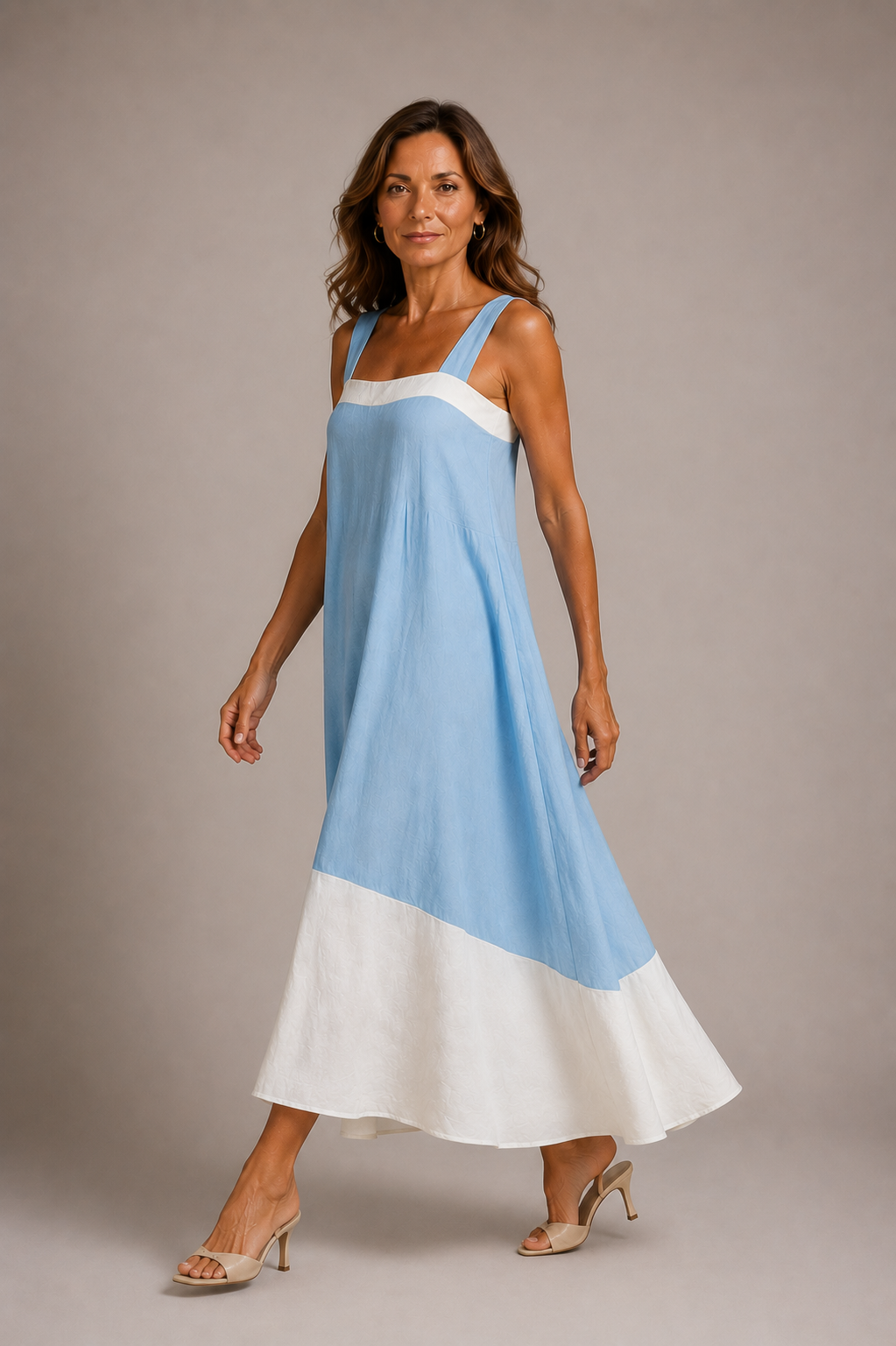 Beatrice | Vestido Maxi Sin Mangas