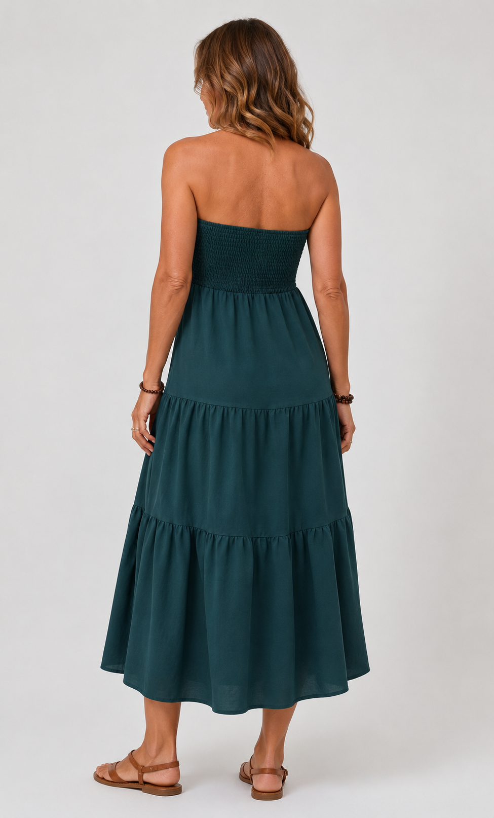 Amelia | Vestido largo bandeau