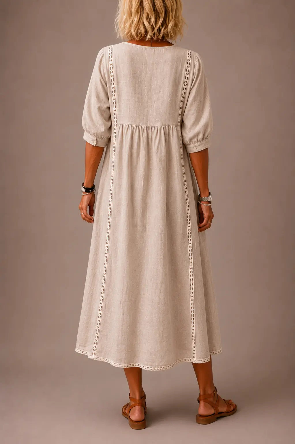 Andrea | Vestido corte holgado