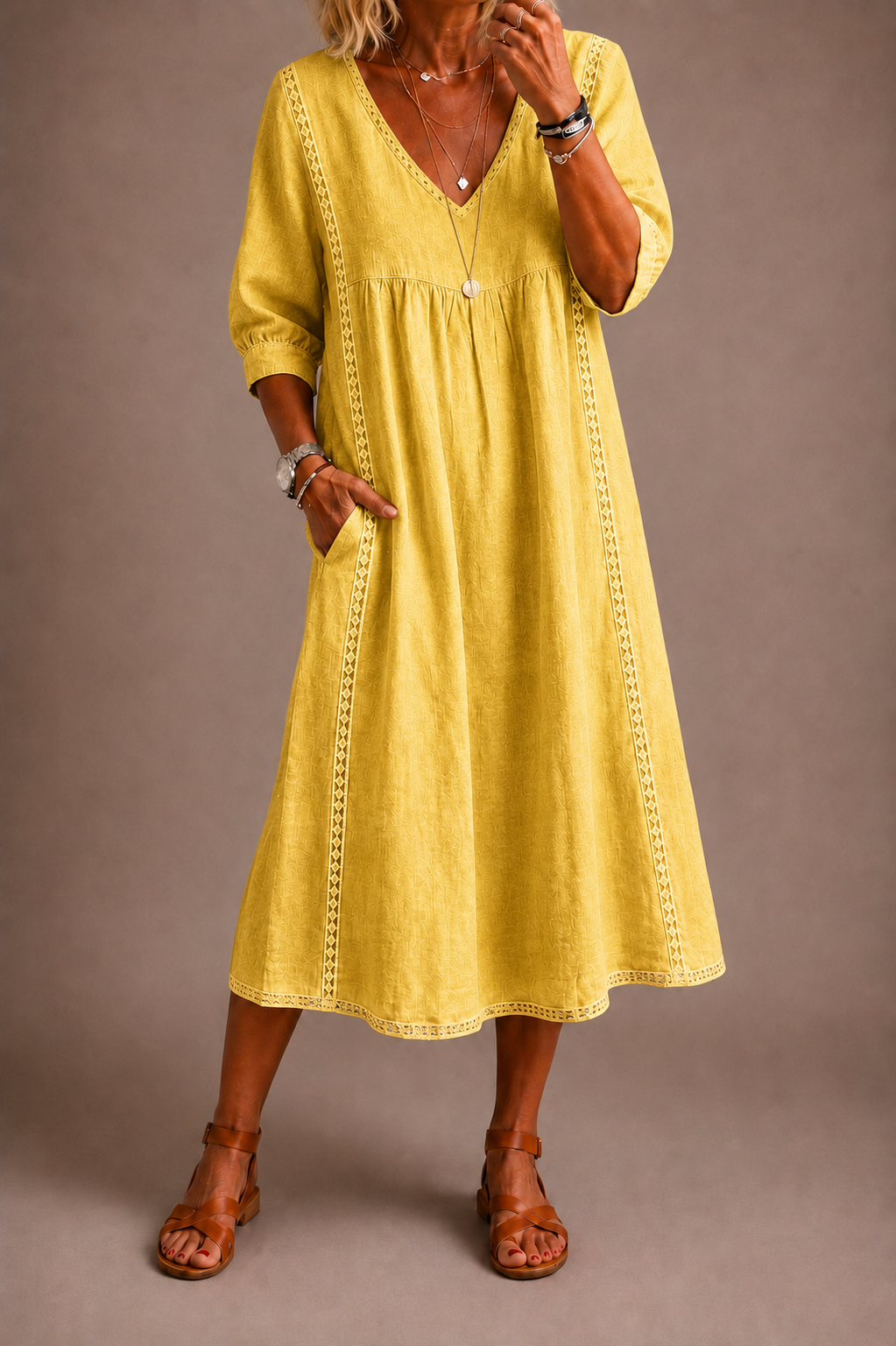 Andrea | Vestido Lino