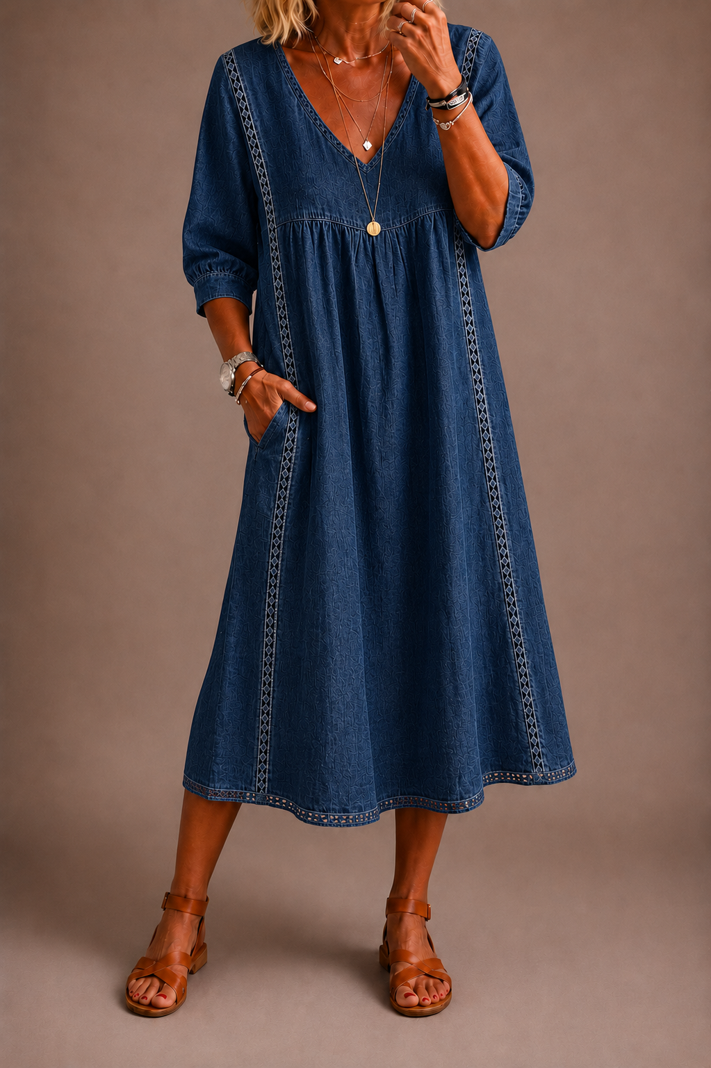 Andrea | Vestido Lino