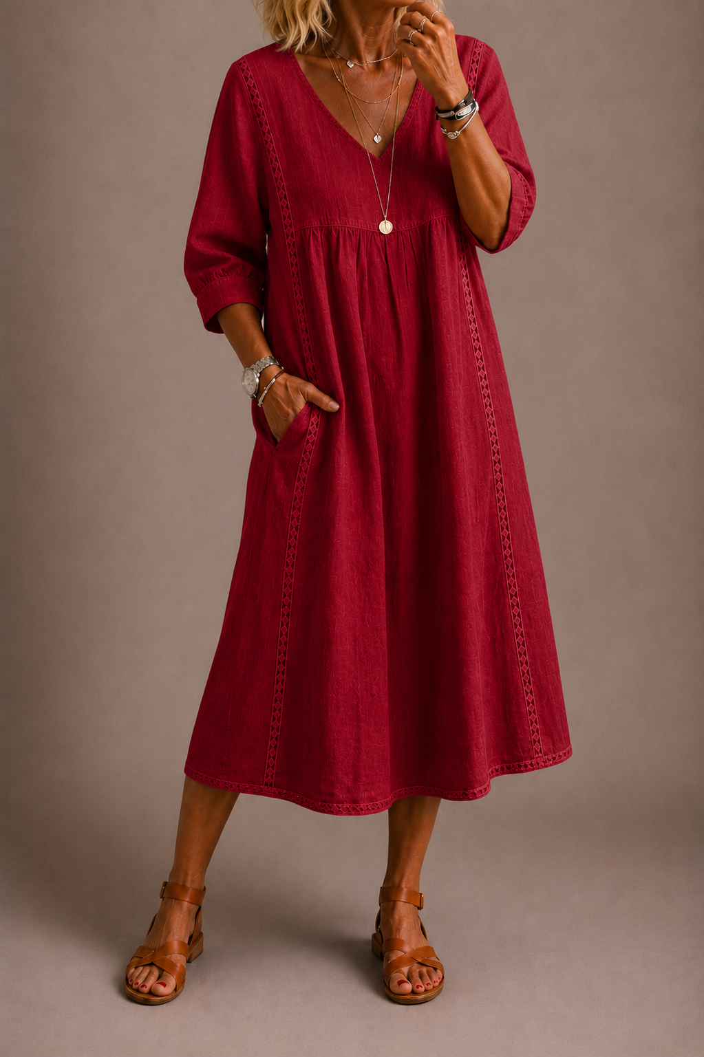 Andrea | Vestido Lino
