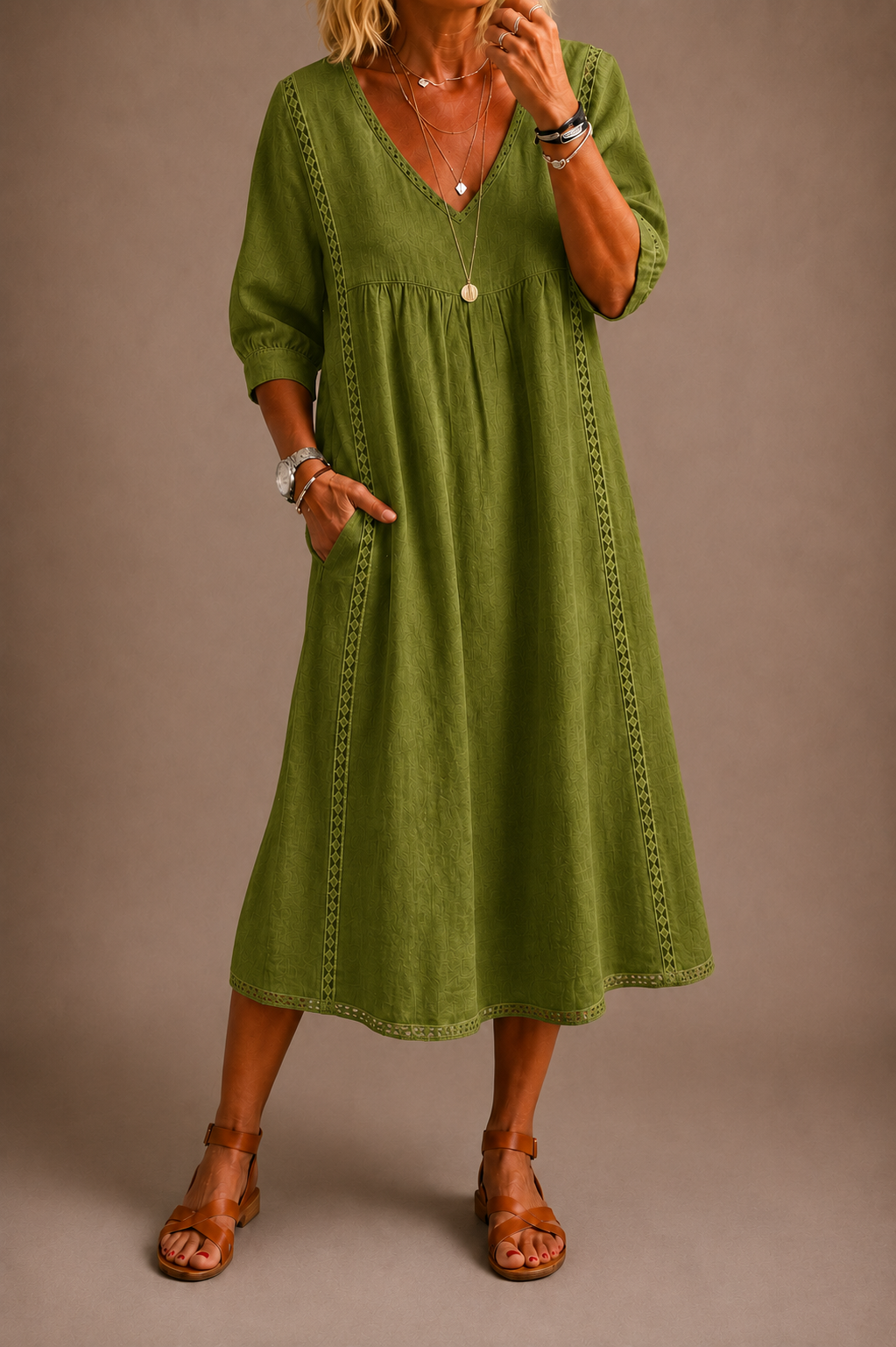 Andrea | Vestido Lino