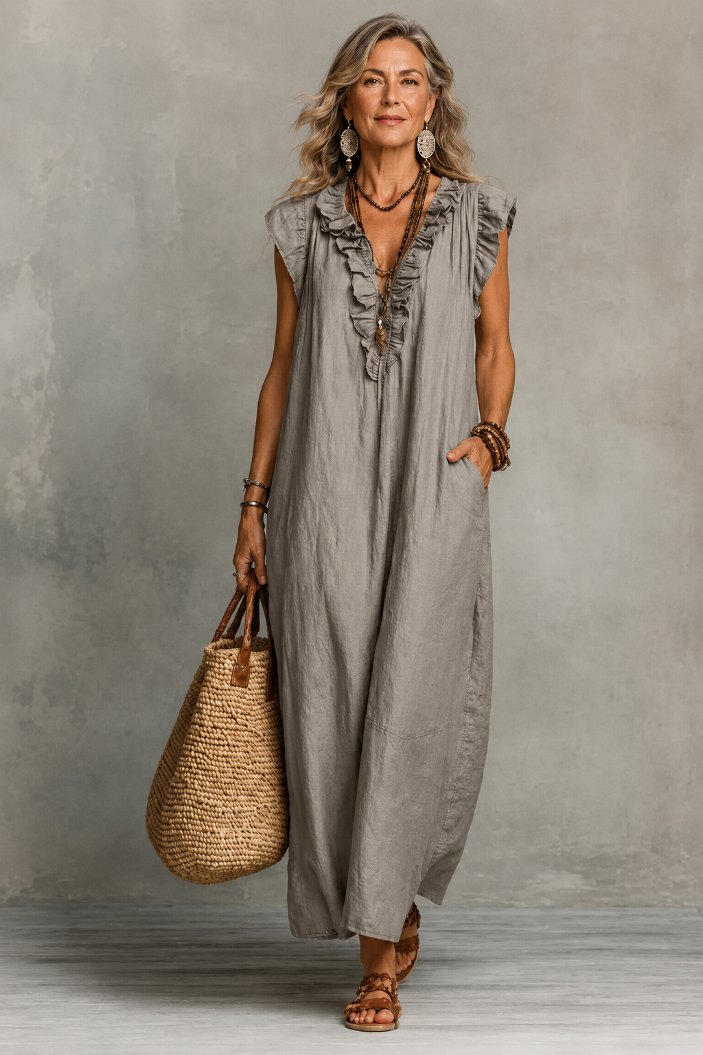 Grazia | Vestido Largo Estilo Bohemio