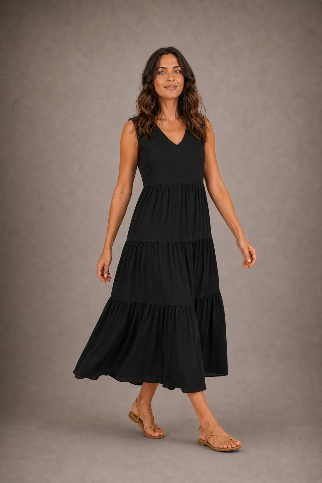 Isabella | Vestido casual sin mangas