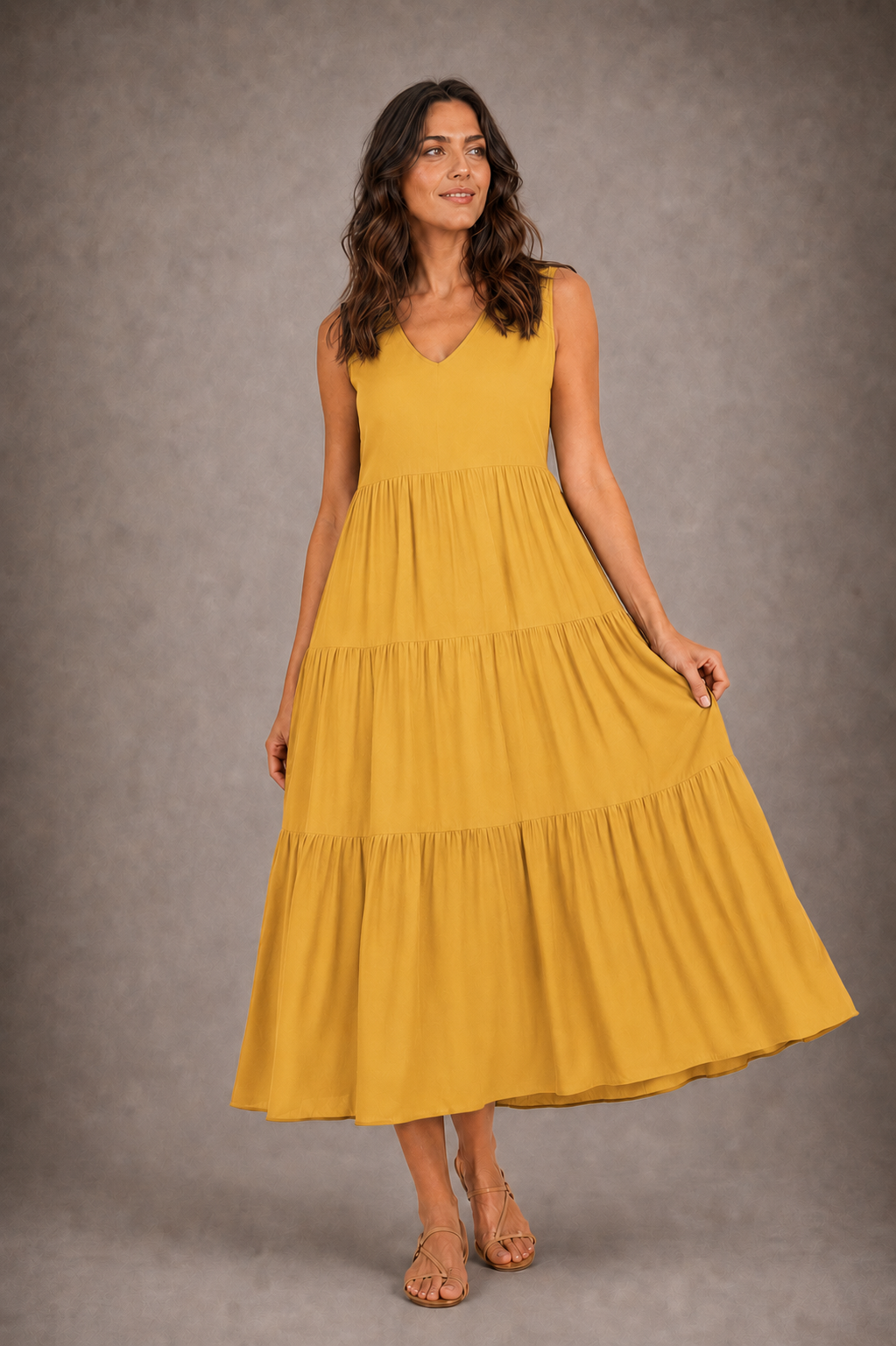Isabella | Vestido casual sin mangas