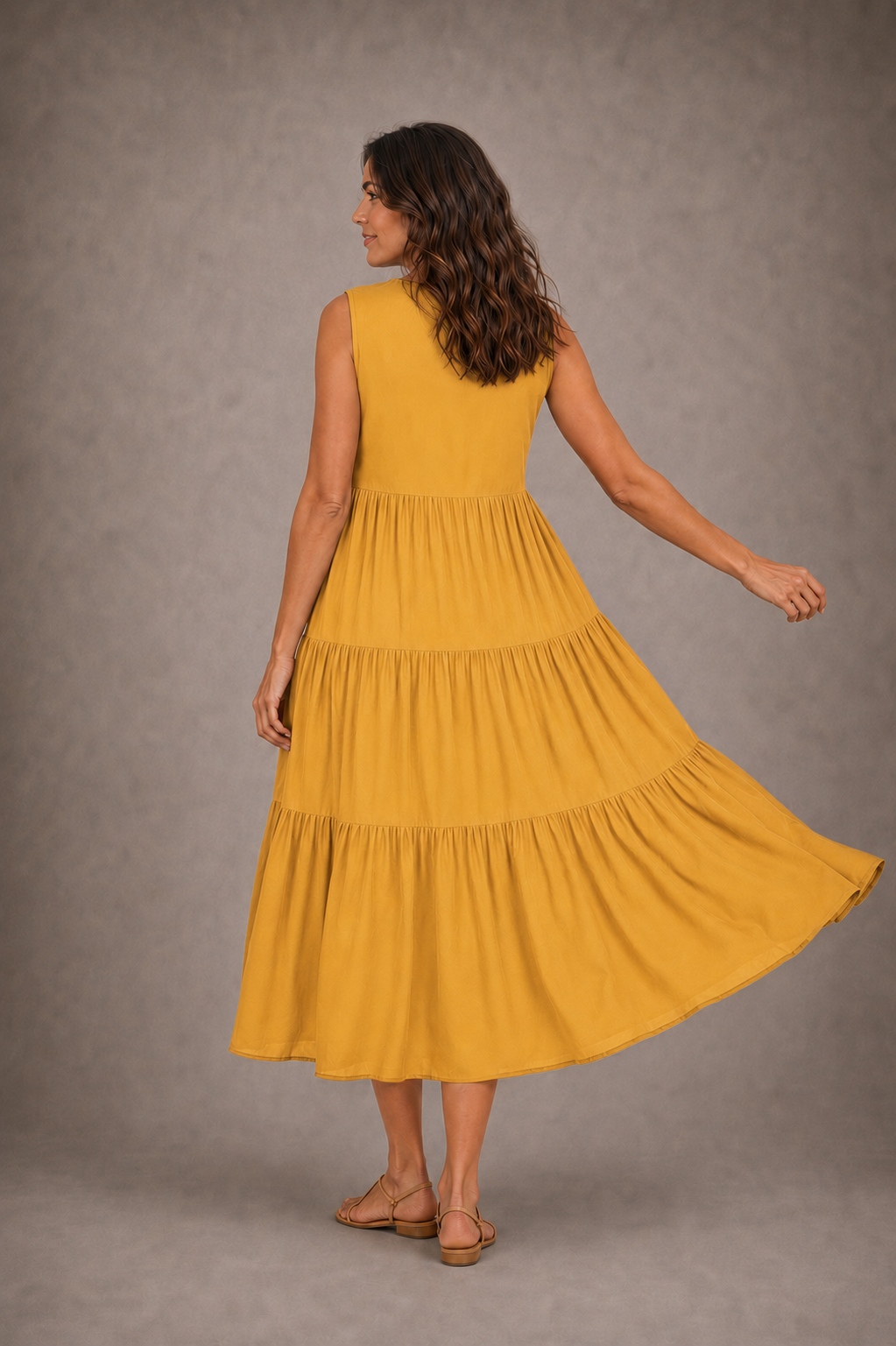 Isabella | Vestido casual sin mangas