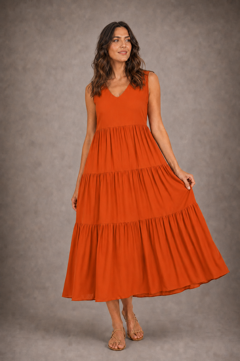 Isabella | Vestido casual sin mangas