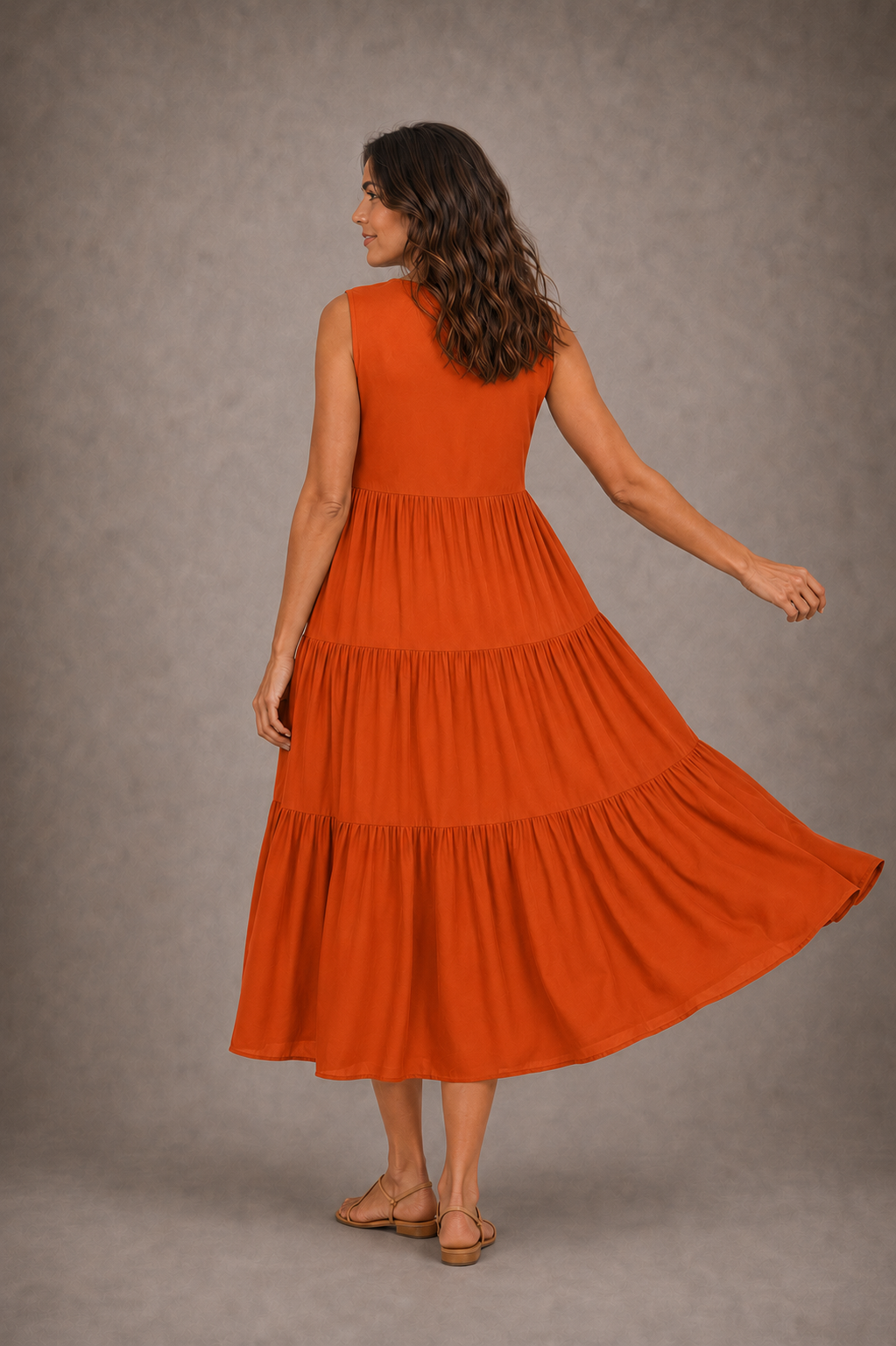 Isabella | Vestido casual sin mangas
