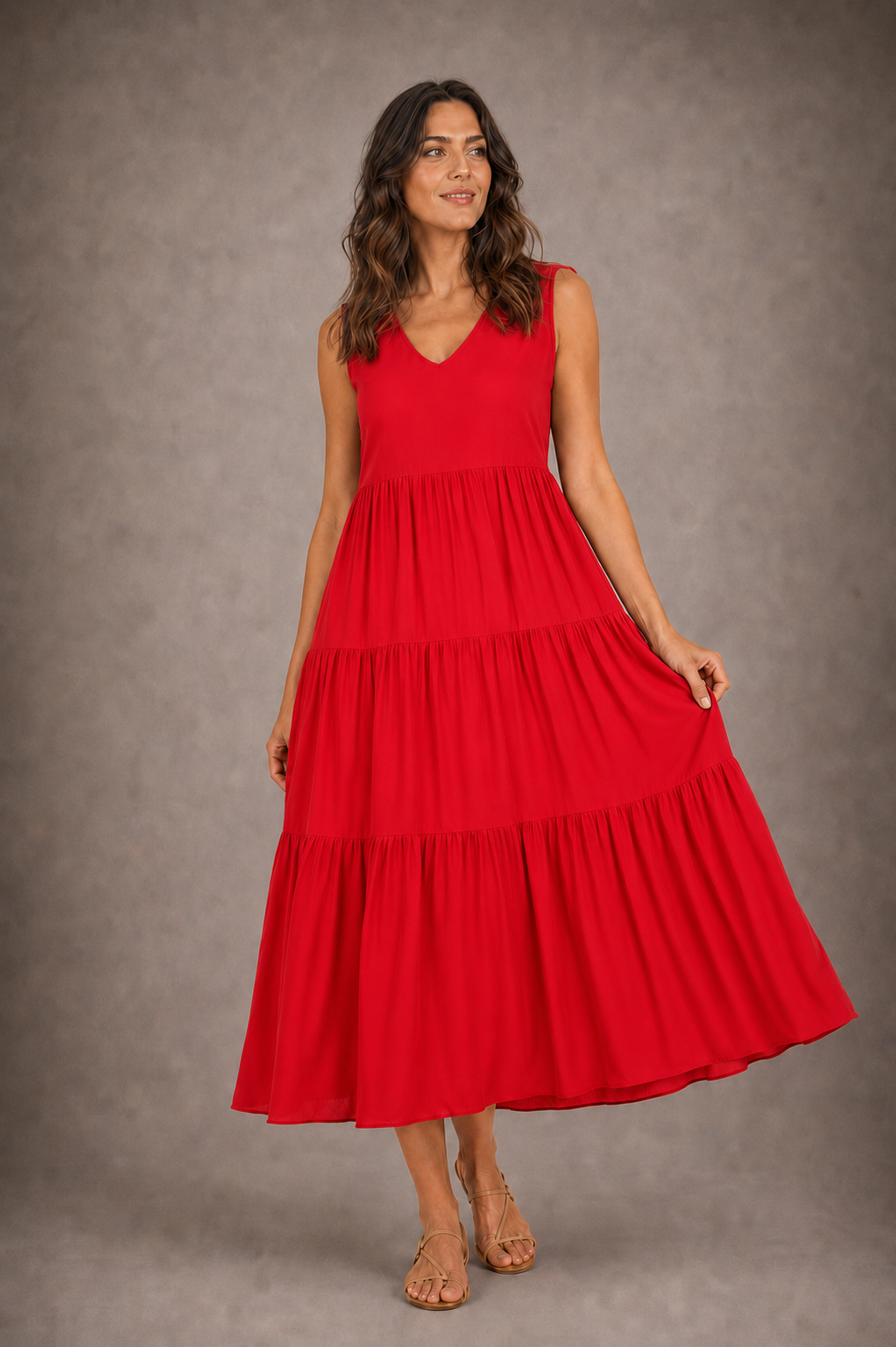 Isabella | Vestido casual sin mangas