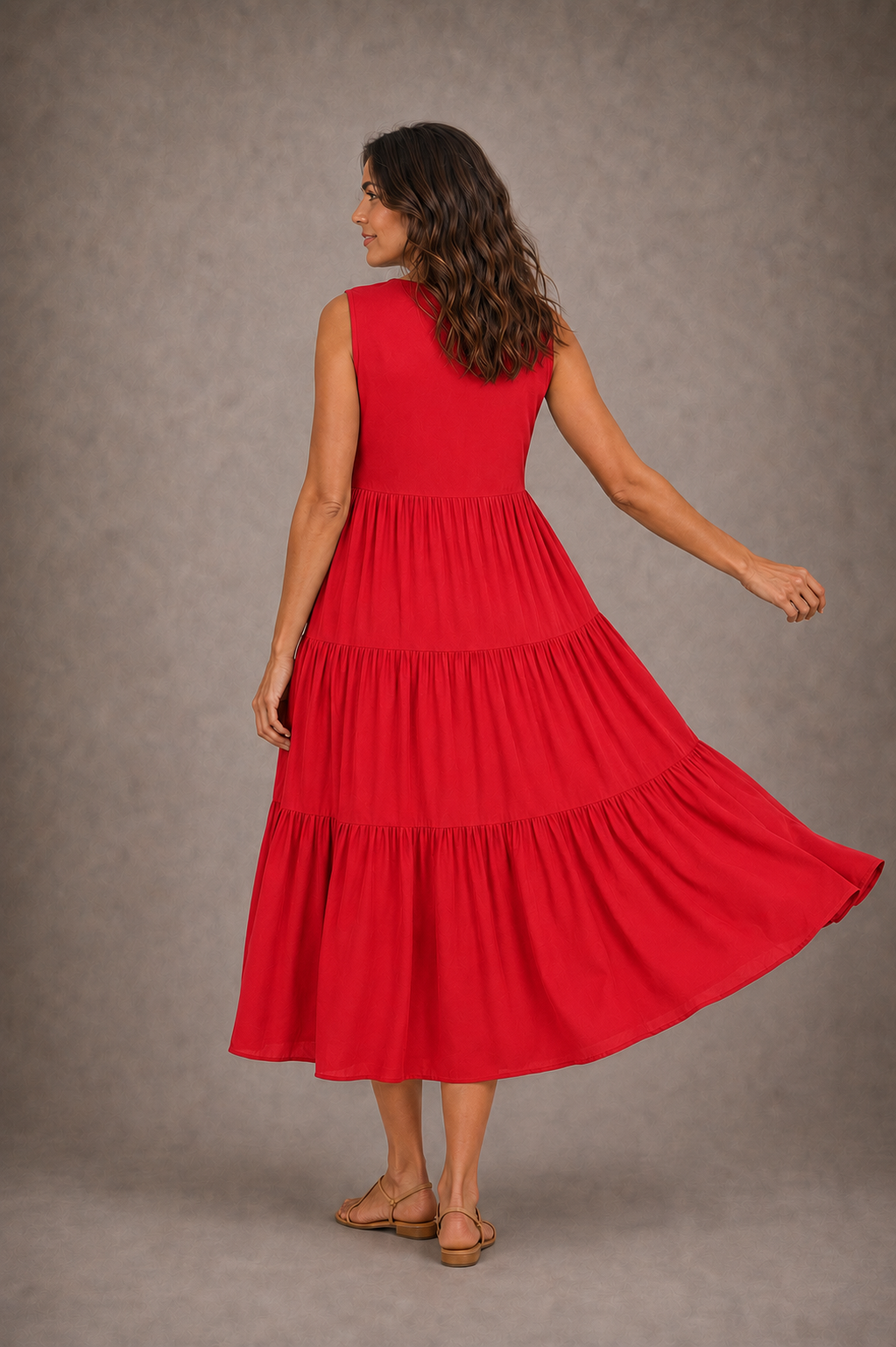 Isabella | Vestido casual sin mangas