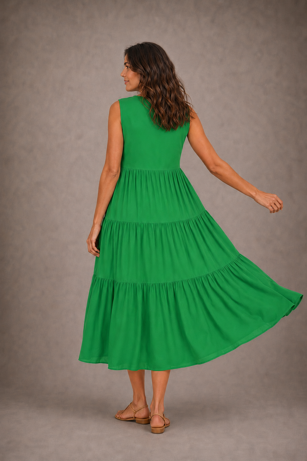 Isabella | Vestido casual sin mangas