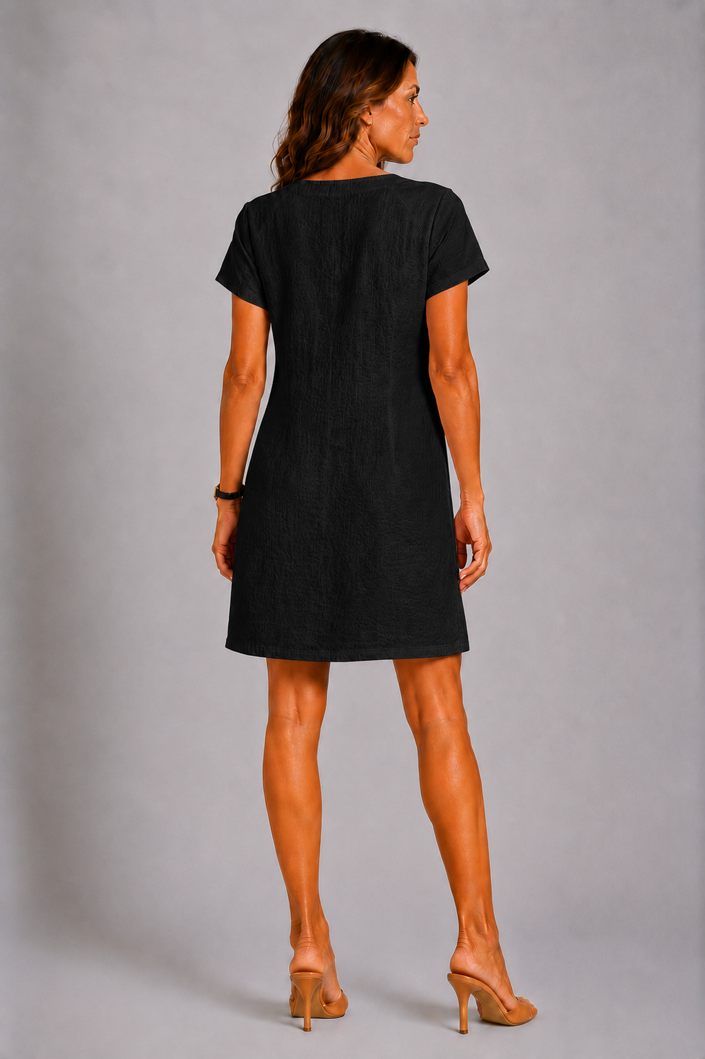 Elena | Vestido Corto Con Cremallera