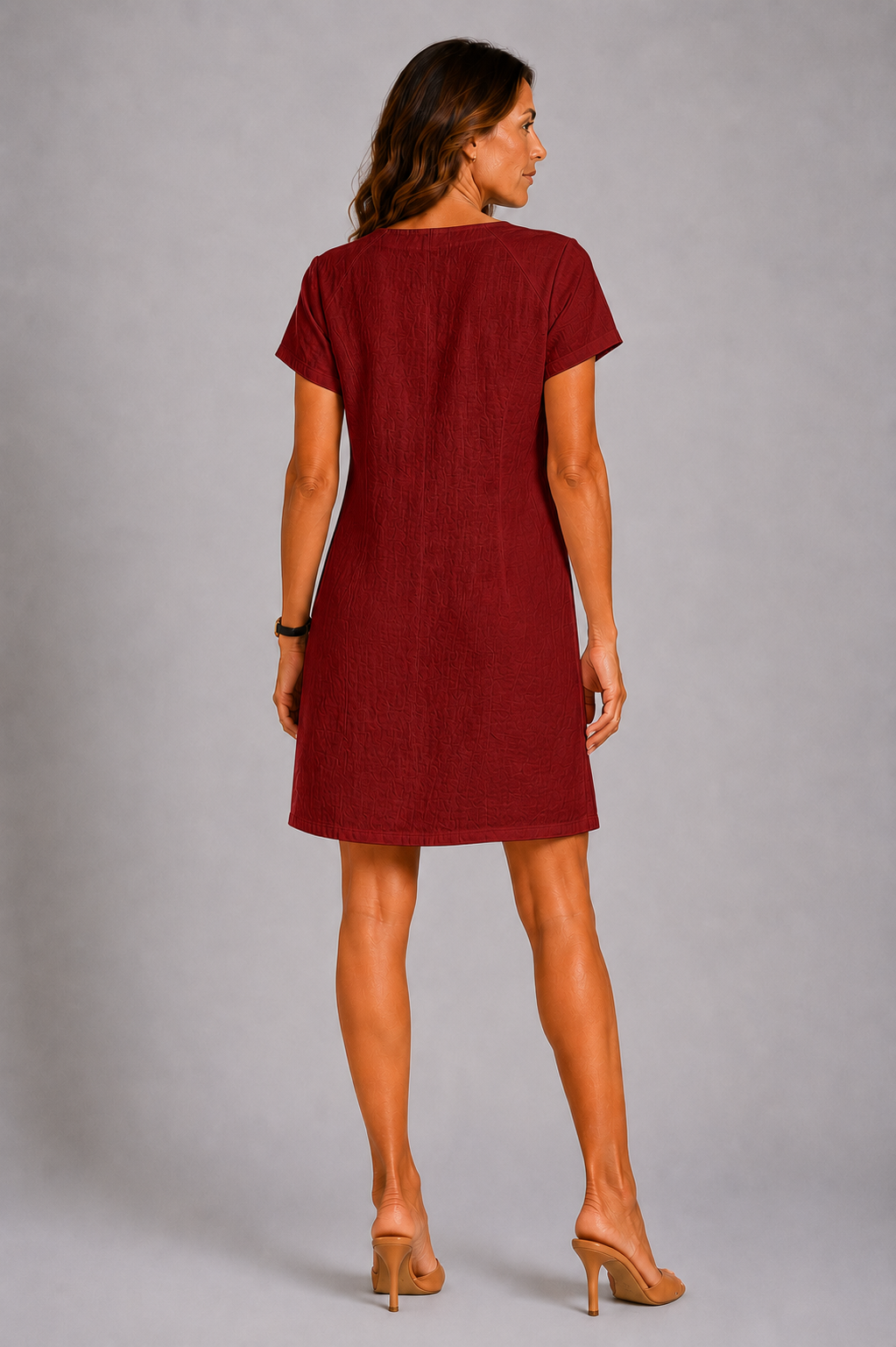 Elena | Vestido Corto Con Cremallera