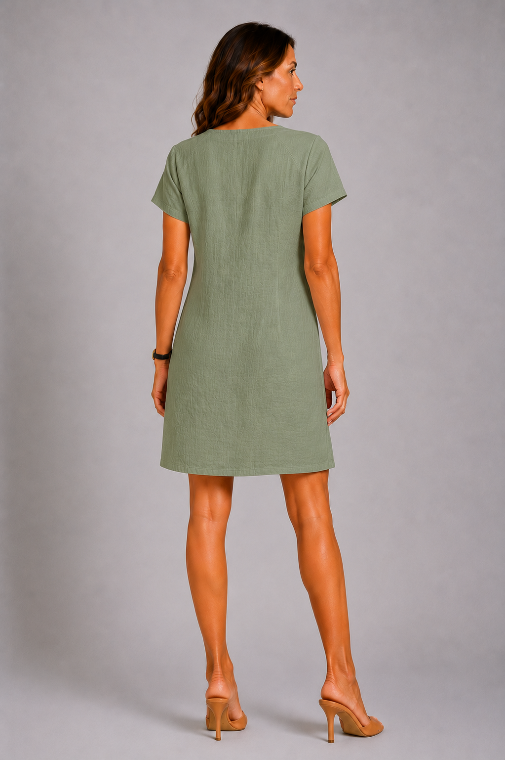 Elena | Vestido Corto Con Cremallera