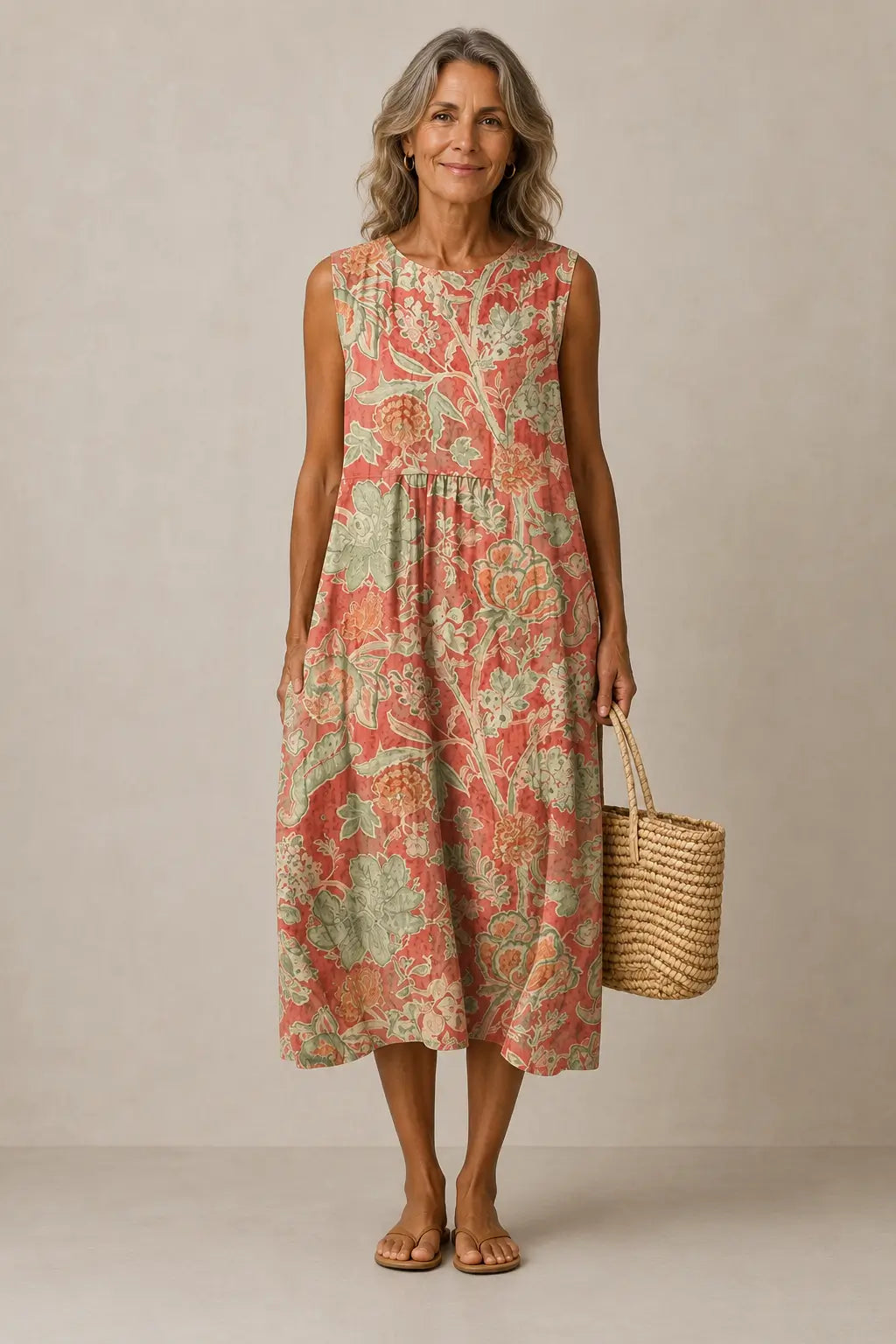 Angela | Vestido Casual Midi