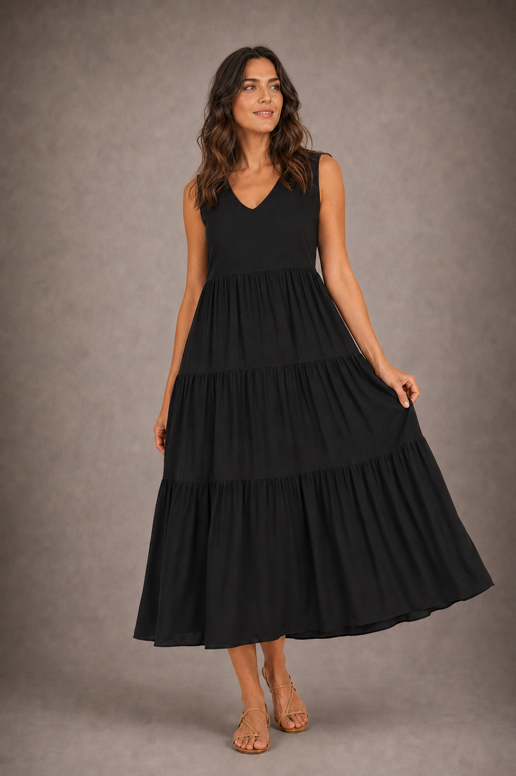 Isabella | Vestido casual sin mangas