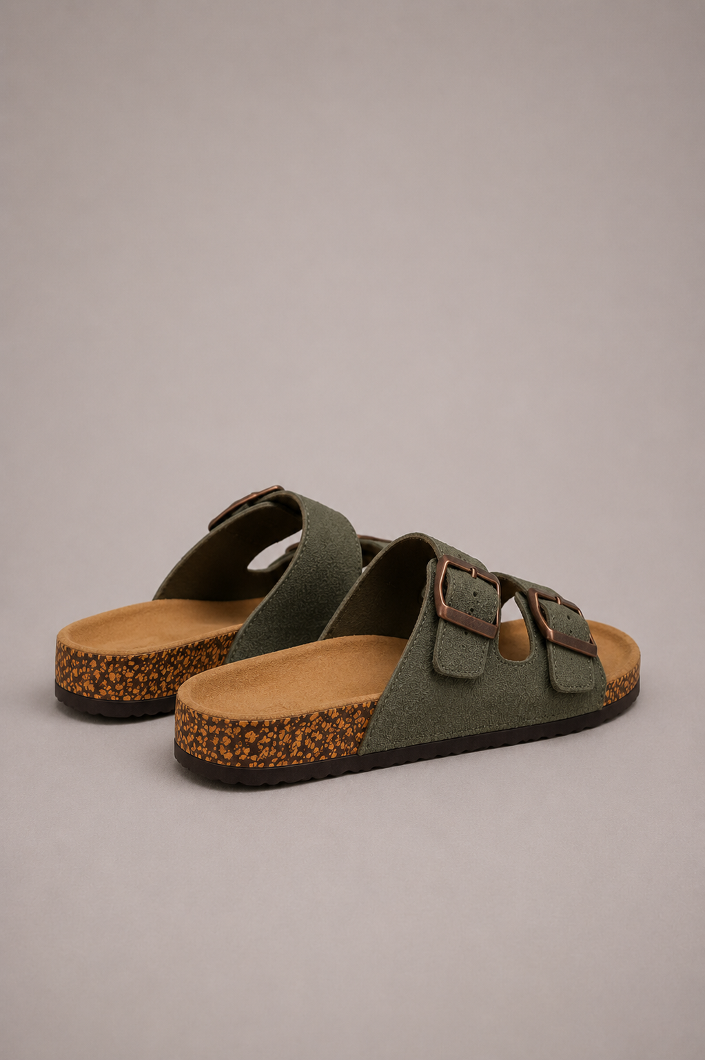 Sandalias Piel Tiras